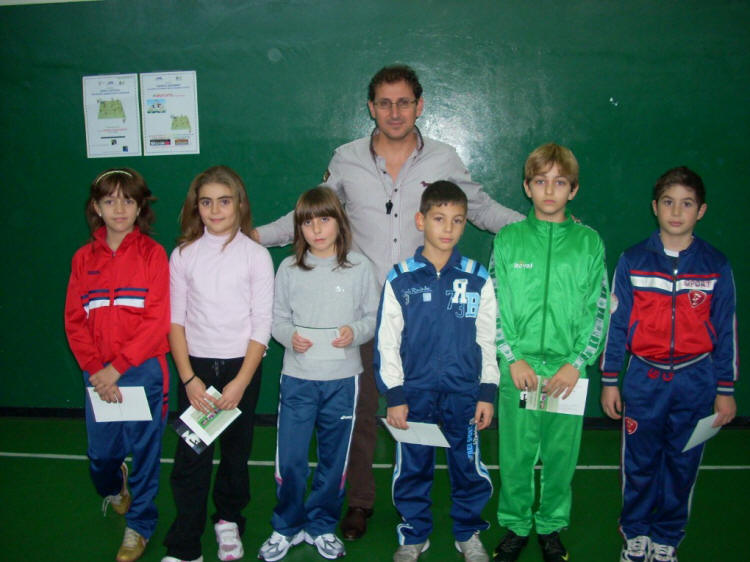 sn. Martina LODI 3,Roberta CATALANO 2,Martina LEONE 1,il M V.URSINO,Cesare DELUCA 3,Cristian Cartella 2e Mattia GULLONI 1