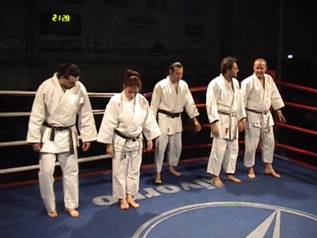 esibizione di judo