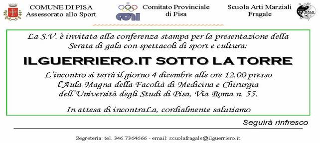 invito conferenza stampa