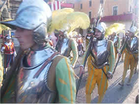 corteo storico del gioco del ponte di pisa