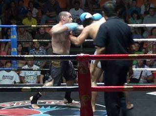 Fifth World Title for Christian Daghio, won by K.O. against Ngawpesan Boxing World.
