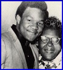 George Foreman, pictured with his mother, Nancy Lee Foreman, in an undated photo.