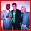 John Duddy with Bernard Hopkins (former WBC/IBF champ) and his trainer Eddie McLaughlin (right)
