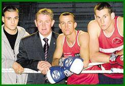 Tony Quigley, Cllr Warren Bradley, Dave Mulholland & David Price 