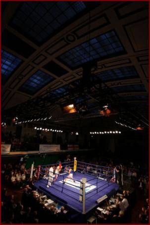 York Hall in Bethnal Green, East London and venue for the Senior ABAE Boxing Championships